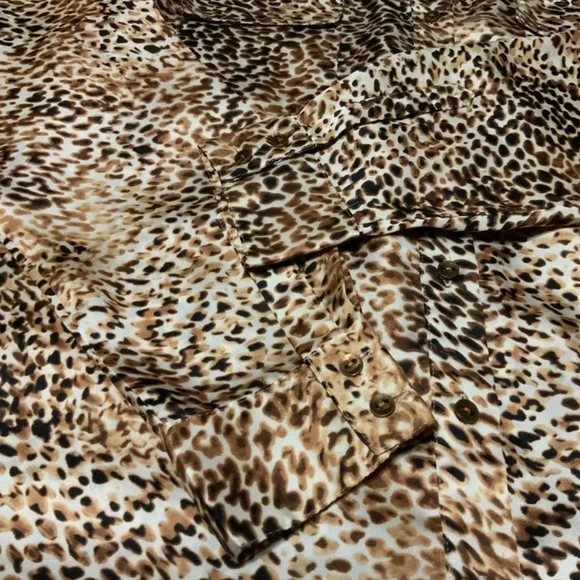 Animal Print Blouse - Picture 6 of 6